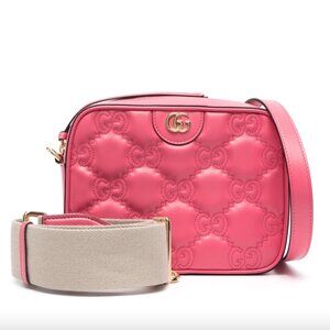 🌟SOLD🌟 NWT Gucci GG Quilted Zip-Up Crossbody Bag